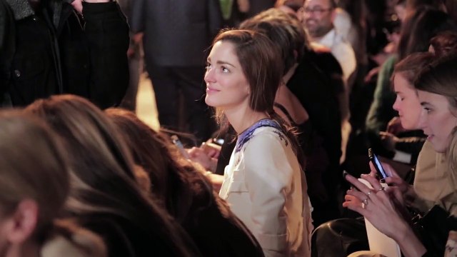 Interview post-show automne-hiver 2015-2016 avec Isabel Marant