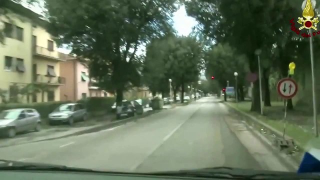 Pistoia - Maltempo, gli interventi dei vigili del fuoco (06.03.15)