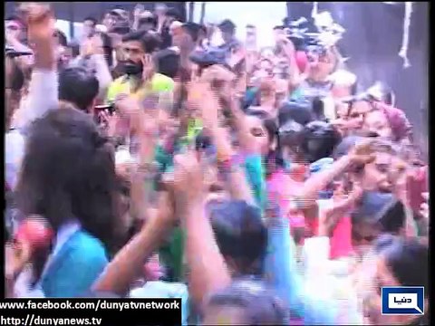 Dunya news- Nation celebrates Pakistan greatest victory against South Africa