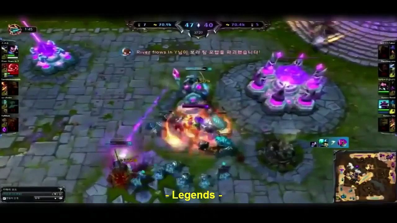 Top 15 Yasuo Best Play LOL | Top 5 Yasuo pentakill season 5 | Yasuo faker 2015 Best moment