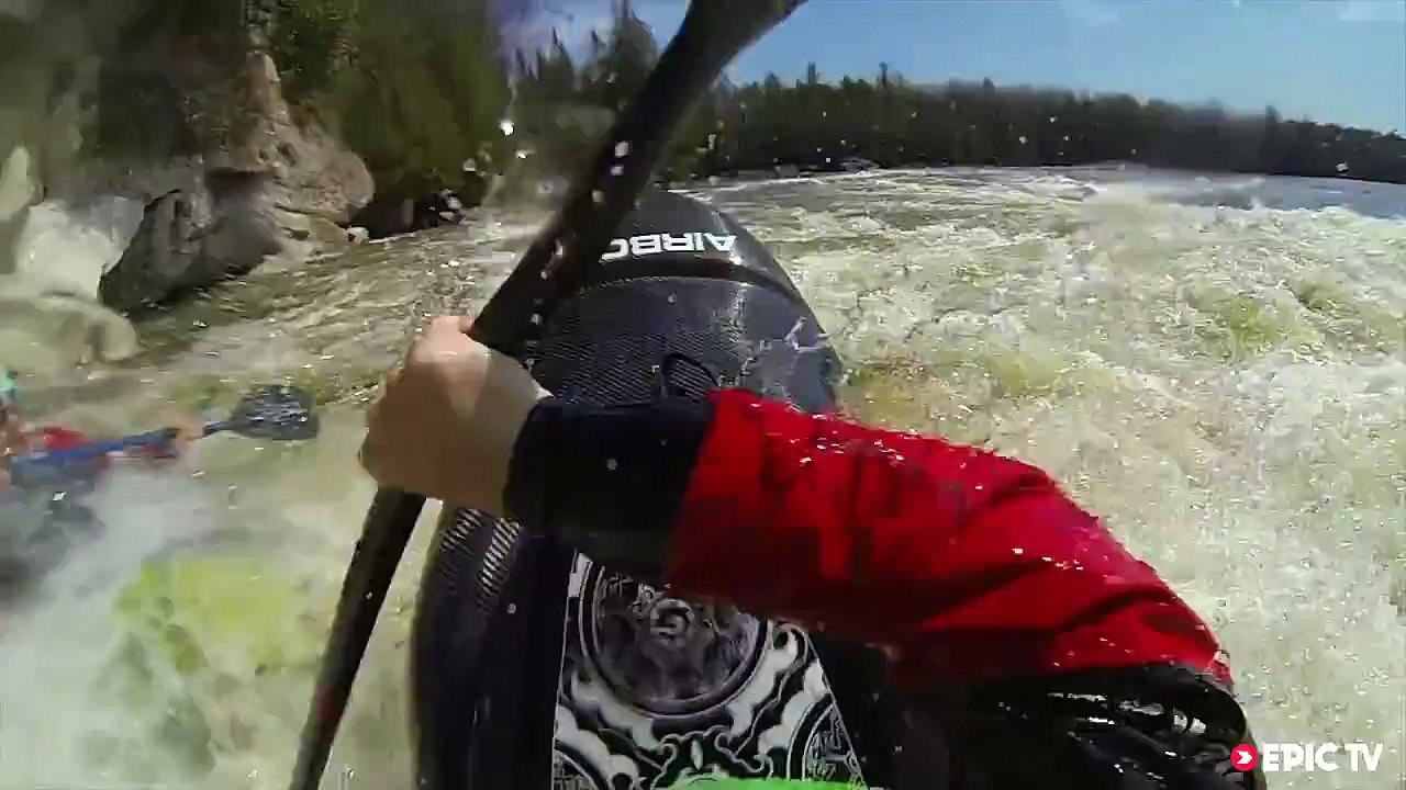 Big white water freestyle kayaking - Fresh Melt Episode 1