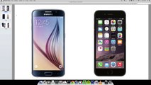 NEW Samsung Galaxy S6 vs. iPhone 6 Specs Comparison Review!
