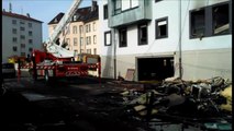 Incendie rue Saint-Josse à Colmar
