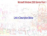Microsoft Windows 2000 Service Pack 1 Serial - windows 2000 service pack 1 network install (2015)