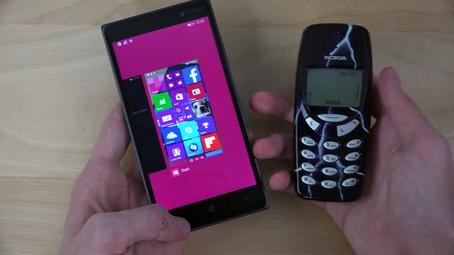 Windows 10 vs. Nokia 3310 - Which Is Faster (4K)