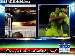 Imran Khan to Pak Team on Victory Against SA in ICC CWC 2015