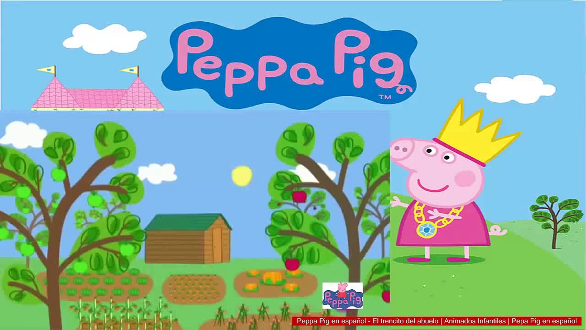 almohadilla vídeo Marina Peppa Pig en español - El trencito del abuelo | Animados Infantiles | Pepa  Pig en español - video Dailymotion