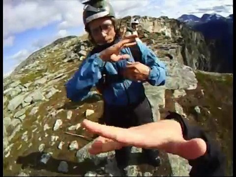 Freeflying head down from base jumping cliffs in Norway - freeBASE (1)
