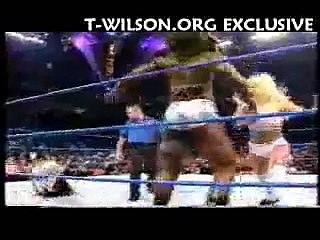 WWE Torrie Wilson And Nidia (vs) Shaniqua Wrestling