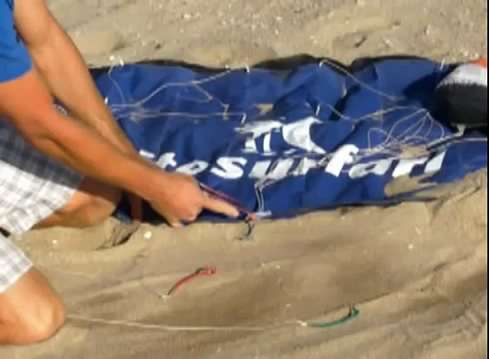 Kitesurfing Trainer Kite DIY