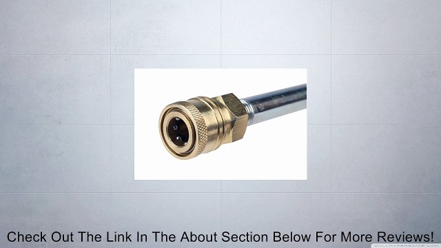 Deluxe 4000 PSI 7 GPM Pressure Washer Gun and 12 Wand w/ Couplers Review