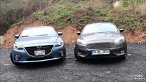 Karşılaştırma - Ford Focus Sedan vs Mazda3 Sedan