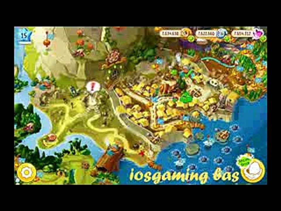 Angry Birds Epic ; Old Nesting Barrows 1-2-3-4 Red Bird Vs Evil Bird Gameplay (iphne - ipad - ios) 62