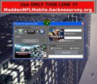Madden NFL Mobile Cheats 99.999 Cash Coins Hack iOS Android No survey