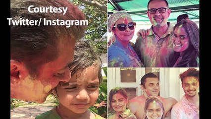 Watch How Salman Khan celebrates Holi