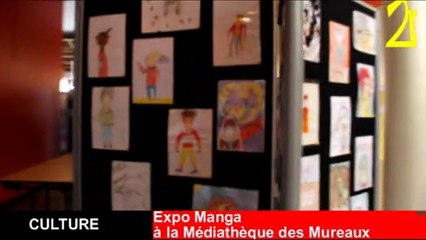 Exposition Manga à la Médiathèque