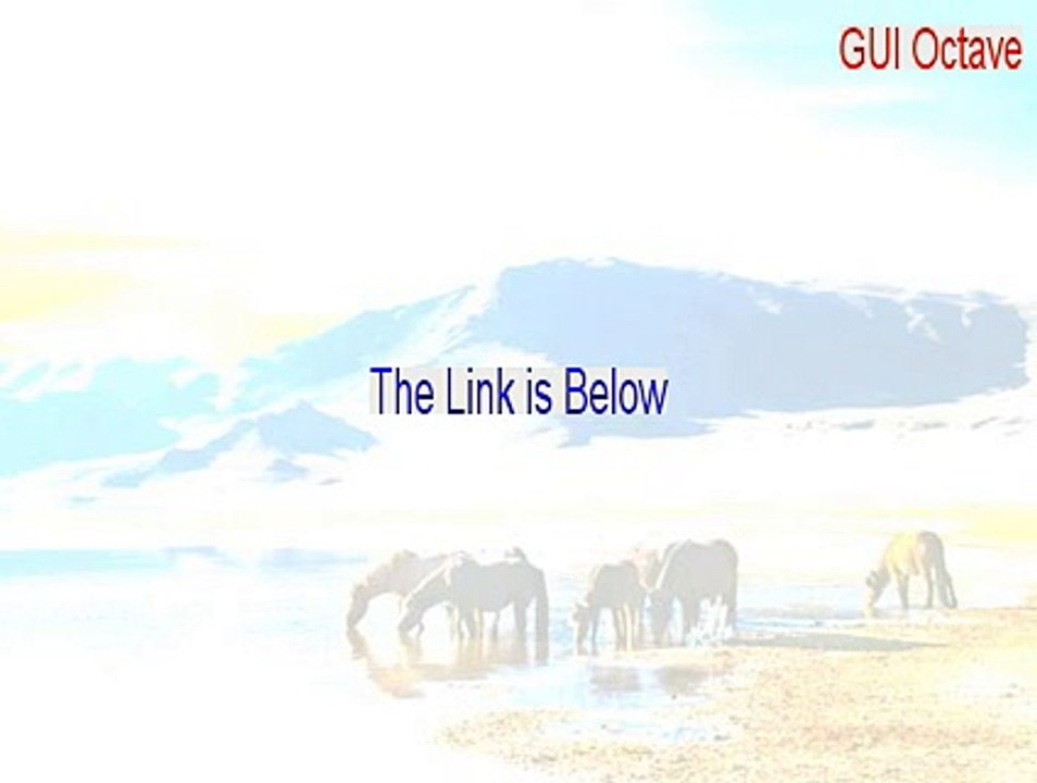 GUI Octave Serial - gui octave 1.7 download (2015)