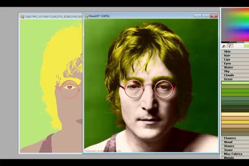 John Lennon -   fades to colour