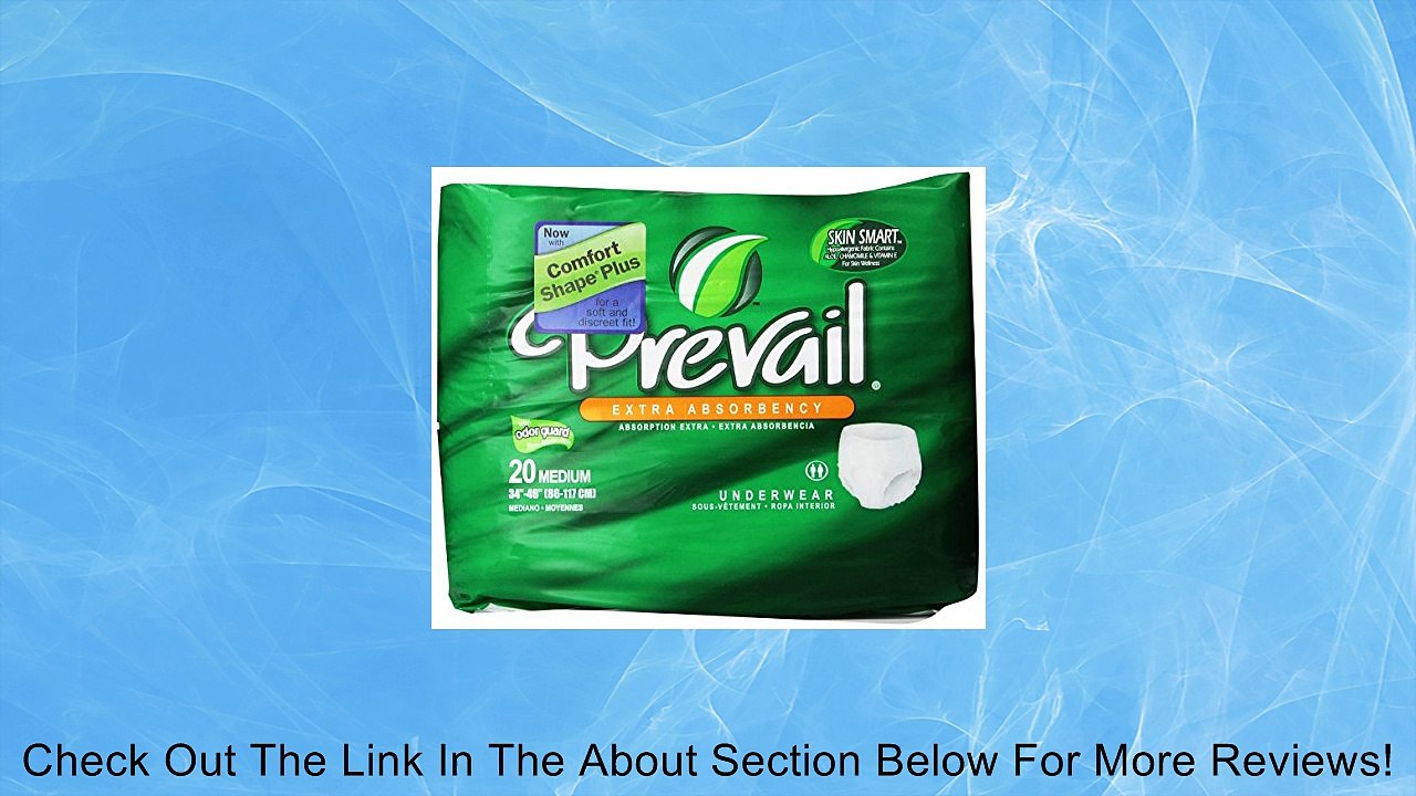 Prevail Extra Absorbency Underwear Review