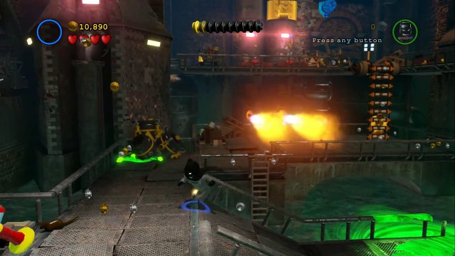 LEGO Batman 3 - Beyond Gotham - Walkthrough Part 1 - Pursuers in the Sewers (Killer Croc Boss)