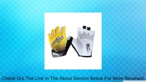 MYSENLAN High Breathable MTB Road Bicycle Unisex Half Finger Gloves Yellow Size XL Review