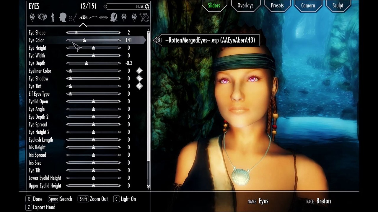 2.0.6 Final Eyes Selection