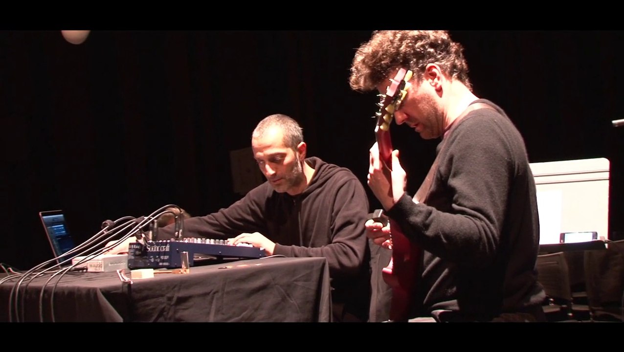 Frederick Galiay - Jean-Sébastien Mariage soundcheck @Présences électronique 2015