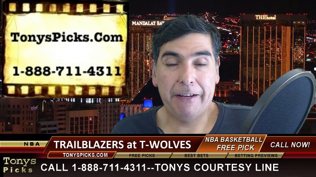 Minnesota Timberwolves vs. Portland Trailblazers Free Pick Prediction NBA Pro Basketball Odds Preview 3-7-2015