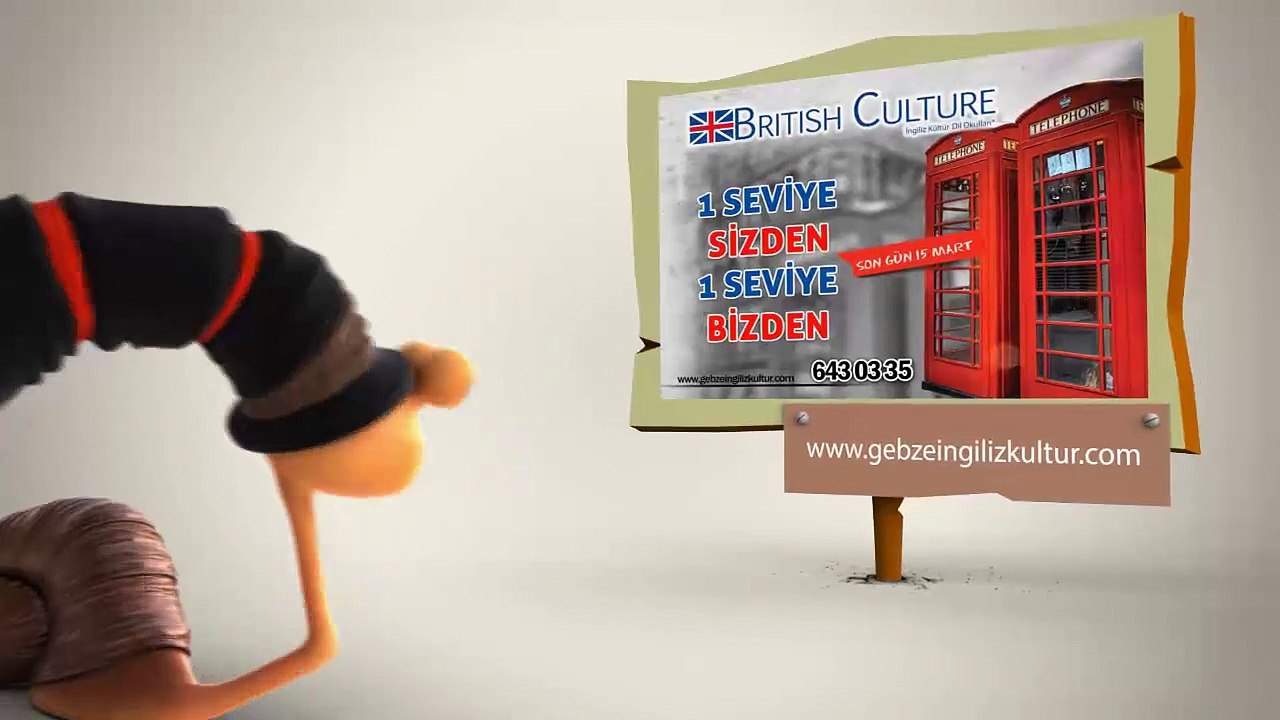 En eğlenceli animasyon reklam filmi