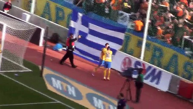 Oι πανηγυρισμοί στο γκολ του Ρίισε