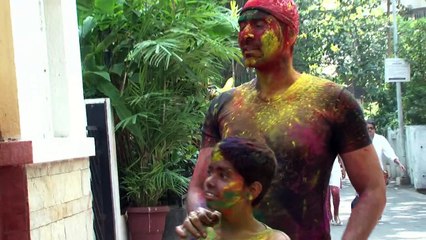 Grand Holi Party at Javed Akhtars House