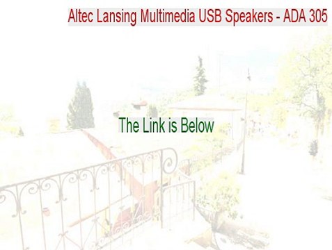 Altec Lansing Multimedia USB Speakers - ADA 305 Key Gen (Altec Lansing Multimedia USB Speakers - ADA 305)