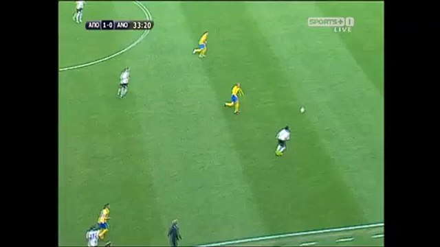 ΑΠΟΕΛ-Ανόρθωση - Ευκαιρία Τζιμπούρ 34'