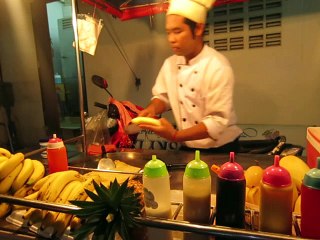 Une crêpiere electrique  plutôt speed à Koh Chang