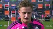 TOP14 - Bordeaux-Stade Français: Interview Jules Plisson (PAR) - J19 - Saison 2014/2015