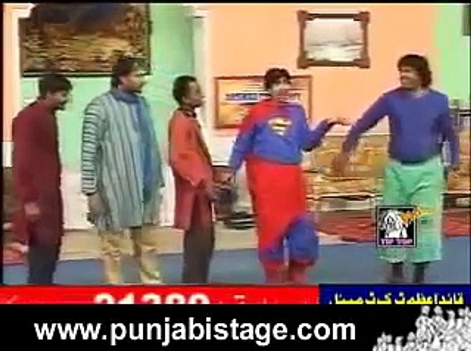 Stage Moviessajan abbas qawwali Super Man StageMovies Latest Pakistani stage Drama's 2014