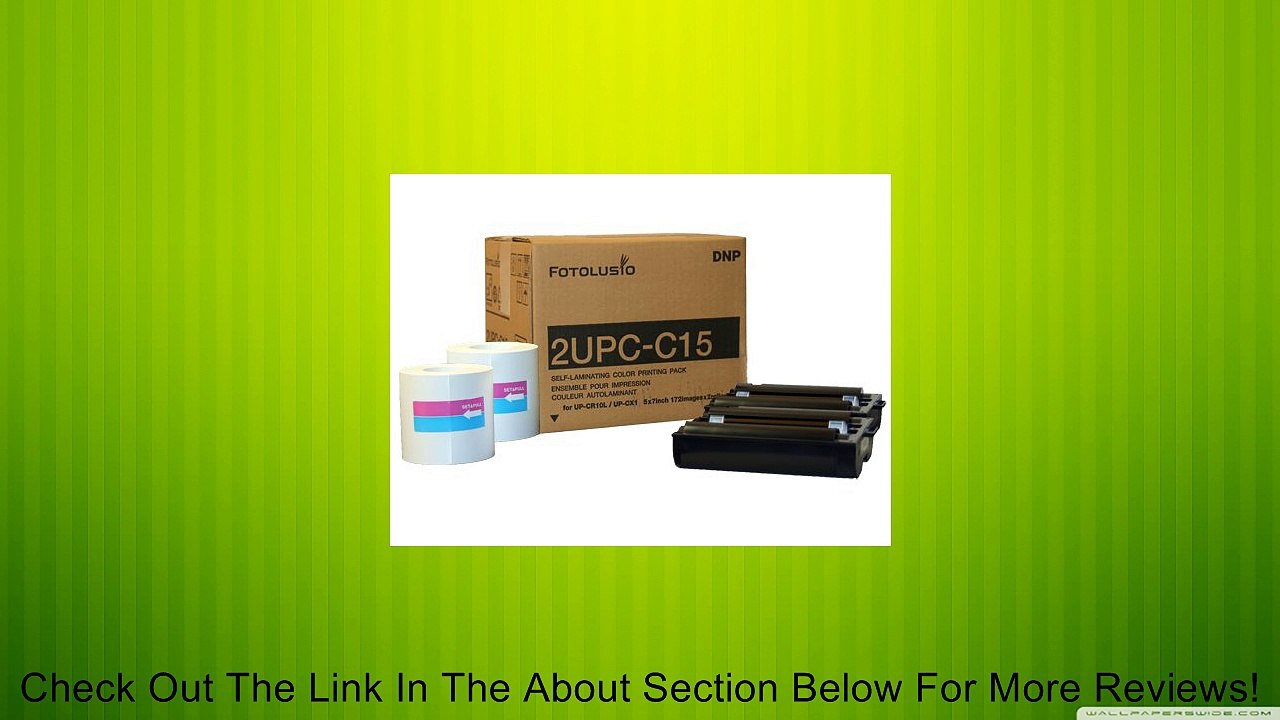 Snaplab Print Media Pack 2UPCC15 5"x7" 344 prints Review