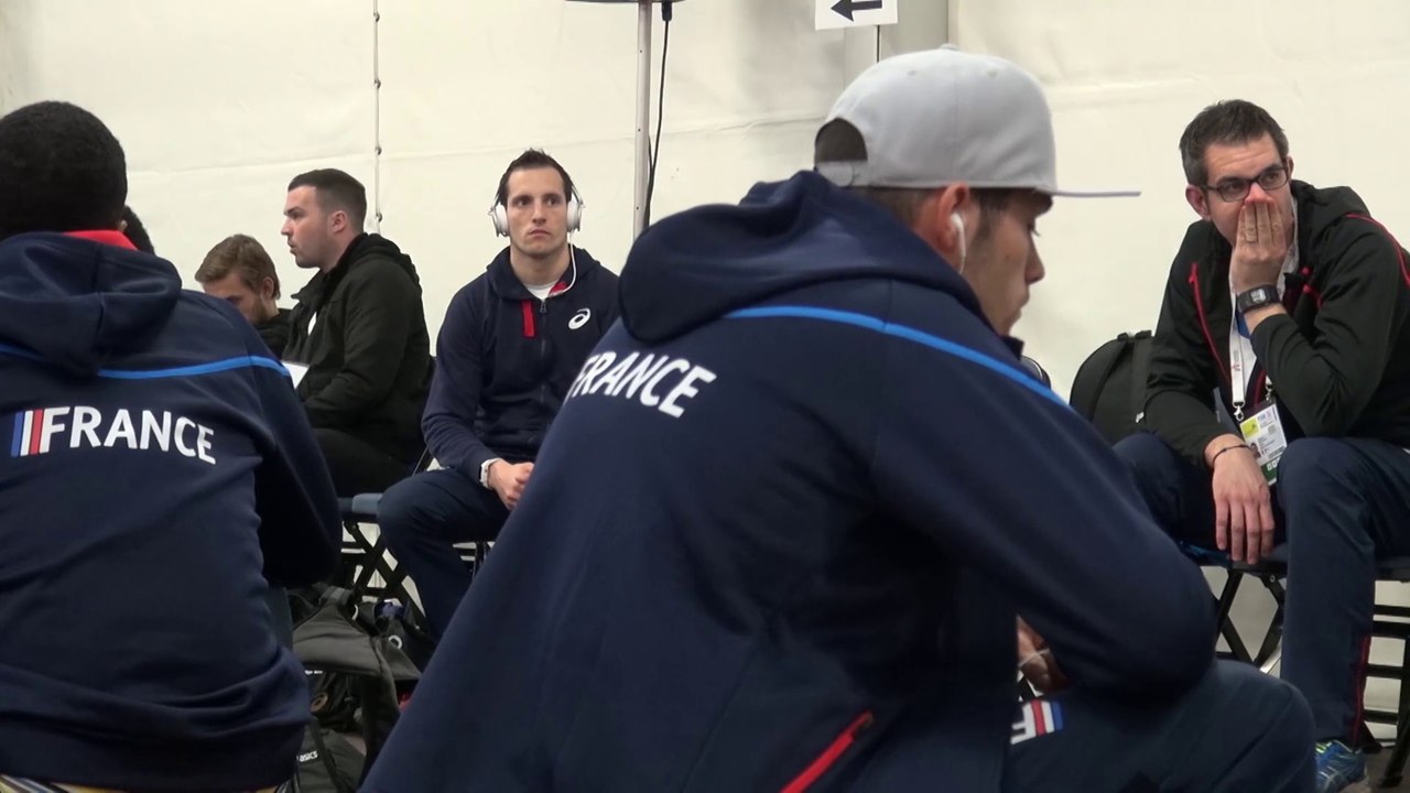 Les Lavillenie, derniers instants avant la finale