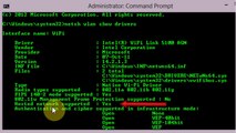 How to turn wired network connection into a WiFi Access Point using command prompt [HD   Narration]