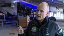 First solar-powered plane set to take off