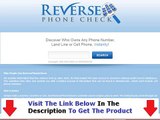 Reverse Phone Check Discount Bonus   Discount