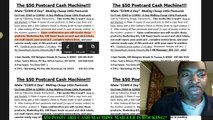 The $50 Postcard Cash Machine Review | What is $50 Postcard Cash Machine | Make $500-$1000 A Week!