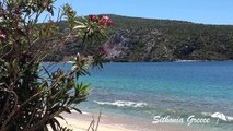 Stunning sunrise, perfect beaches in Halkidiki Greece