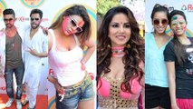 Sunny Leone, Rakhi Sawant, Rithvik Dhanjani, Asha Negi | Holi Party