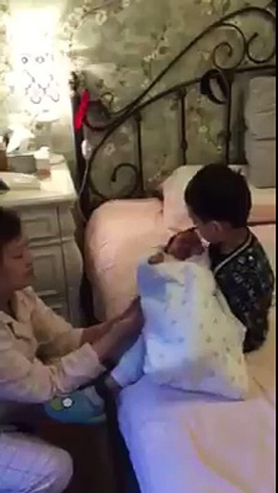 hahahah naughty baby