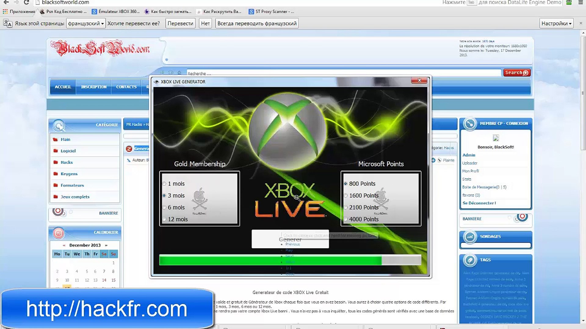 Telecharger generateur de codes Xbox Live Gratuit - video Dailymotion