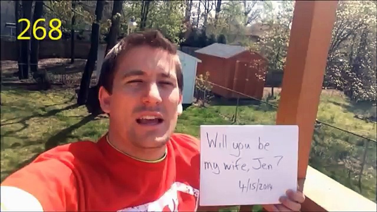 Best Marriage Proposal of 2015 (Warning- Will Make You Cry!) - 365 Day Engagement