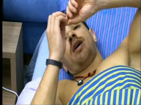 Mariza e Cezar conversam sobre a Tamires no quarto azul - 07.03.2015