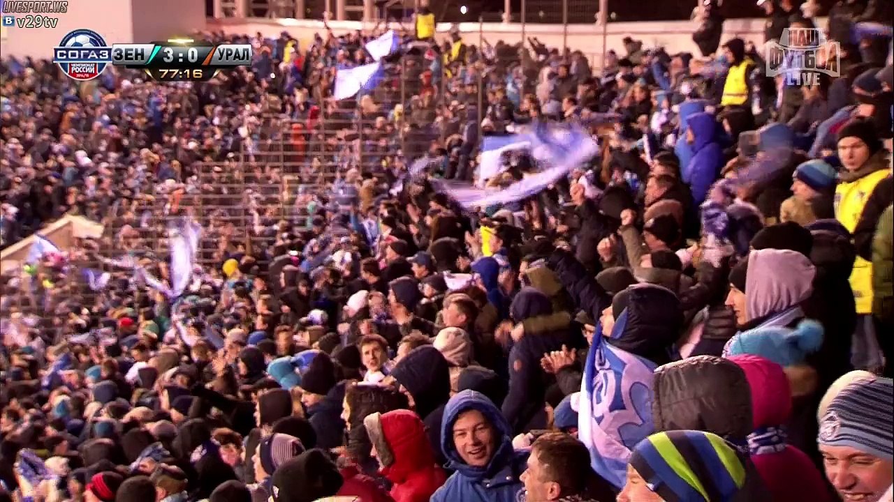 S.Rondon third goal (Zenit 3-0 Ural) HD