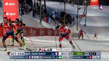 Biathlon: la Française Marie Dorin-Habert championne du monde de sprint
